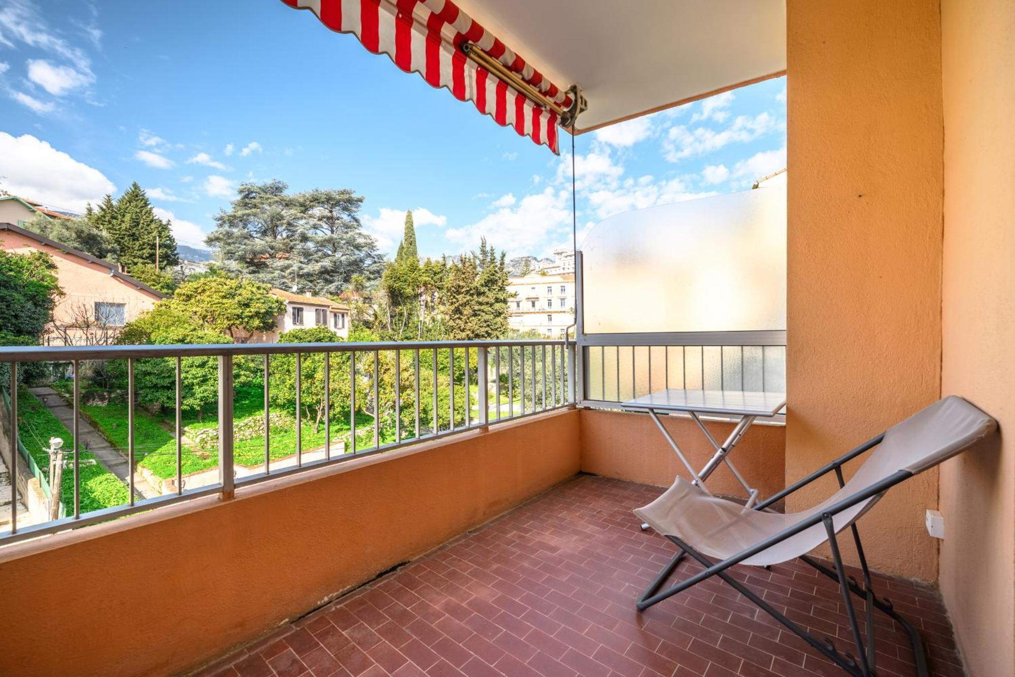 מנטון 'L'Alicante Proche' Gare, Terrasse, Vue Mer מראה חיצוני תמונה